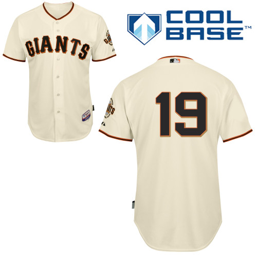 Marco Scutaro #19 MLB Jersey-San Francisco Giants Men's Authentic Home White Cool Base Baseball Jersey